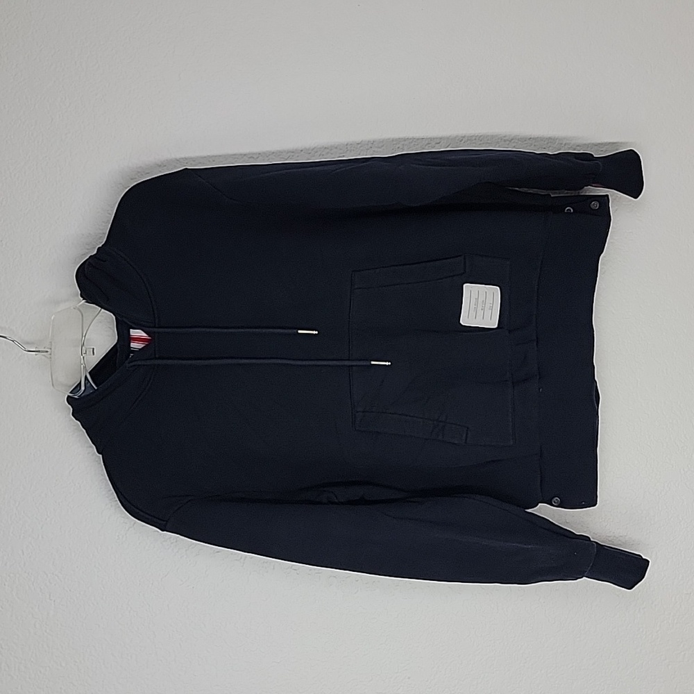 Thom Browne men's stripe hoodie cettire navy blue size 3 - Picture 5 of 15